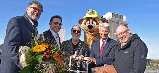 Wolfgang Roth, Prof. Dr. Christoph Landscheidt, Wolfgang Trepper, Kalli, Dr. Joachim Bonn und Heinrich Sperling