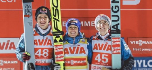 Andreas Wellinger Stefan Kraft Daniel Tschofenig 