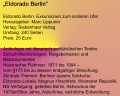 "Eldorado Berlin" in Stichpunkten